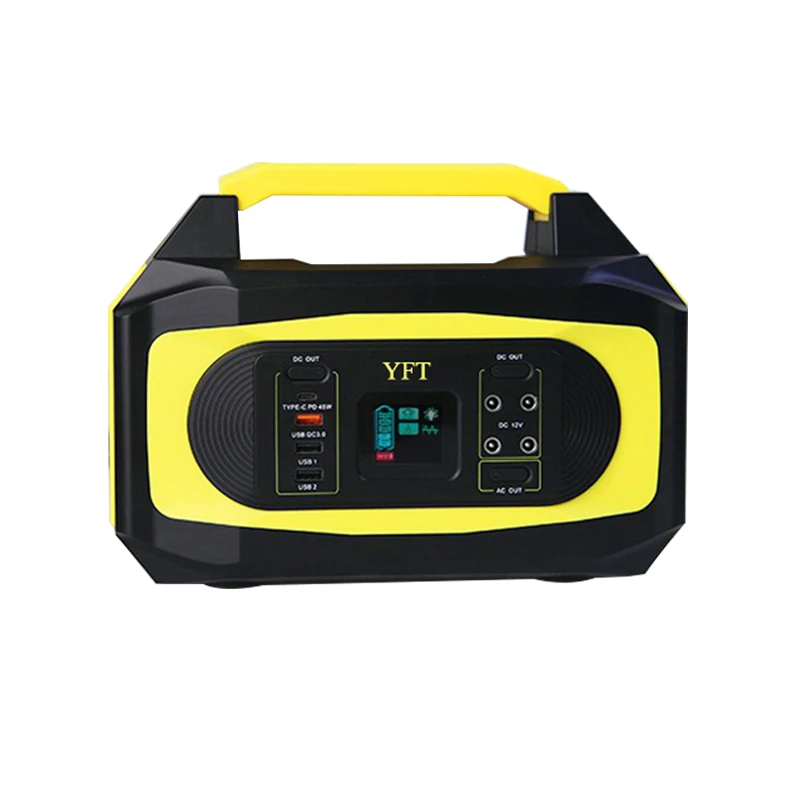 High Quality Lithium Battery 500W 10000mAh Comping Outdoor Use Wireless Charging Portable Power Station