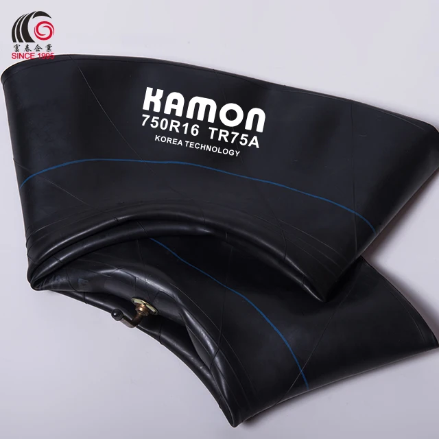 Korea Quality Cheap Price Car Truck Tractor Tire Butyl Inner Tubes 750-16 7.50r16