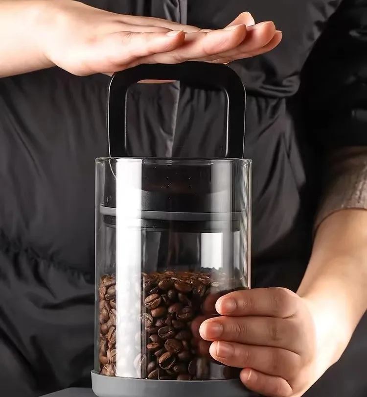 Evacuated coffee cans