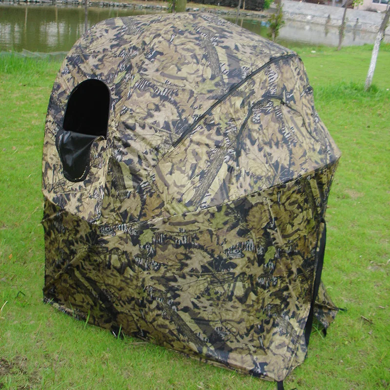 1 person Lightweight Camo Pop Up Practical Hunting Chair Blind tent