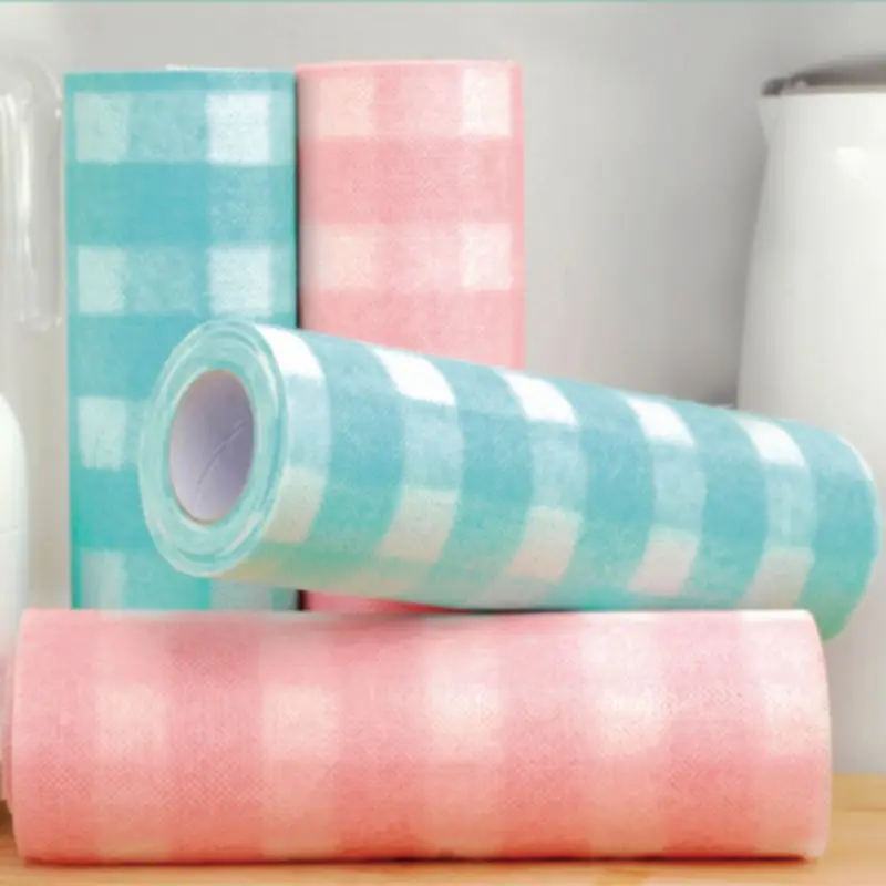 with low price Disposable nonwoven kitchen wipes chux spunlace cleaning cloth