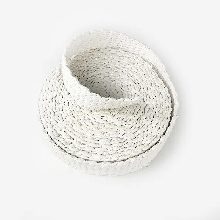 T062 Non Asbestos Fiber Tape High Temperature Resisting Dust Free Heat Insulation Material