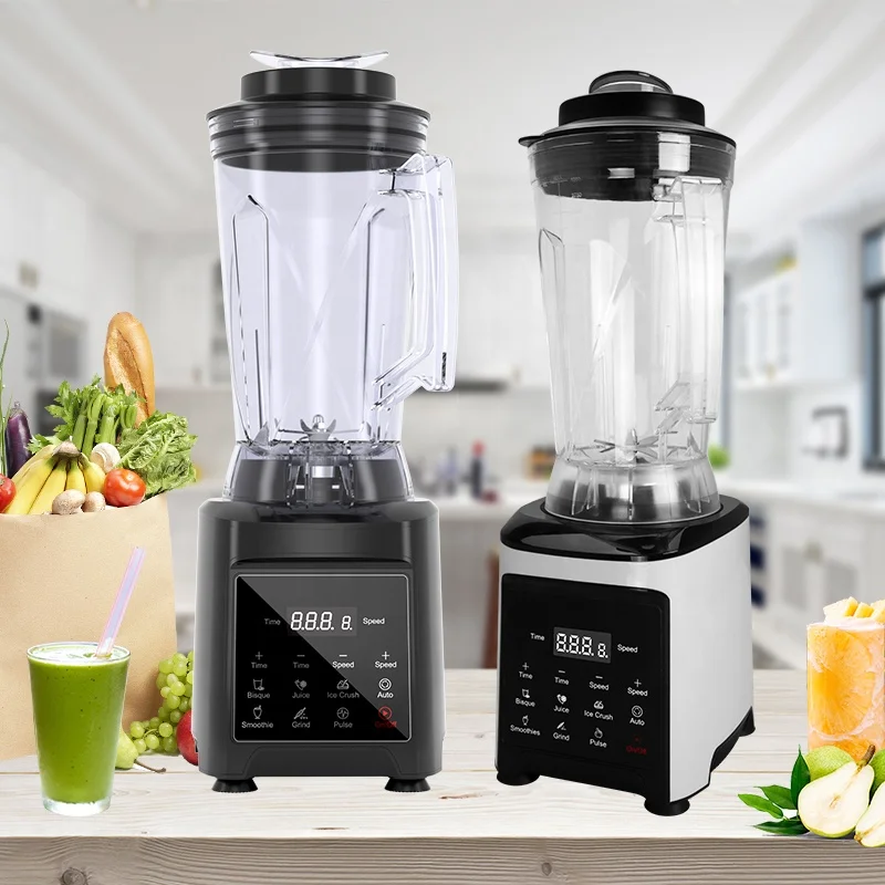 4L 5L automatic kitchen appliance blenders high rpm commercial ice blender with high quality high power food processing blender