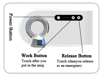 Prior Digital Electric 10 oz - 16 oz Cricut Mug Sublimation Printing Heat Press Machine For Sublimate Mugs