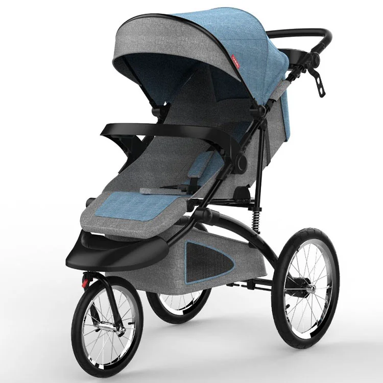 2022 new born big wheel baby pram 3 in 1 baby stroller hot sale baby jogger for US