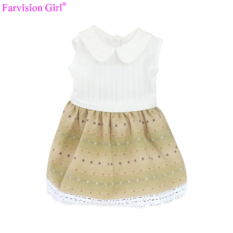 Hot Sale Small Doll Clothes for BJD Doll Beautiful Dress With High Quality