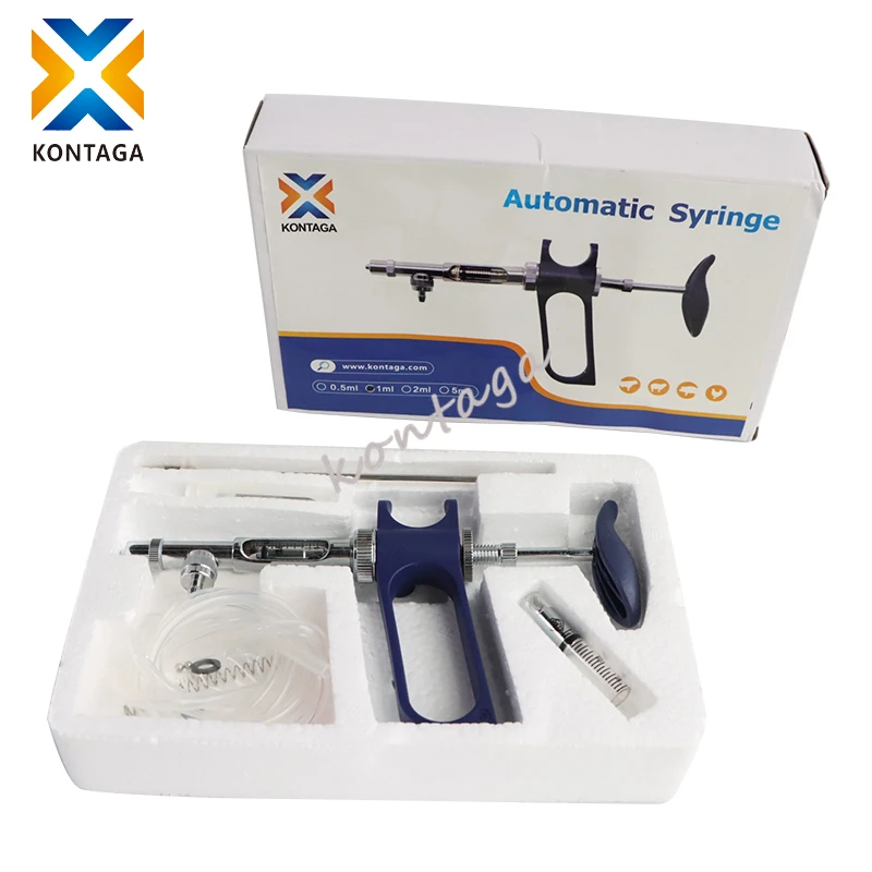 china supplier veterinary syringe gun automatic for chicken for sale