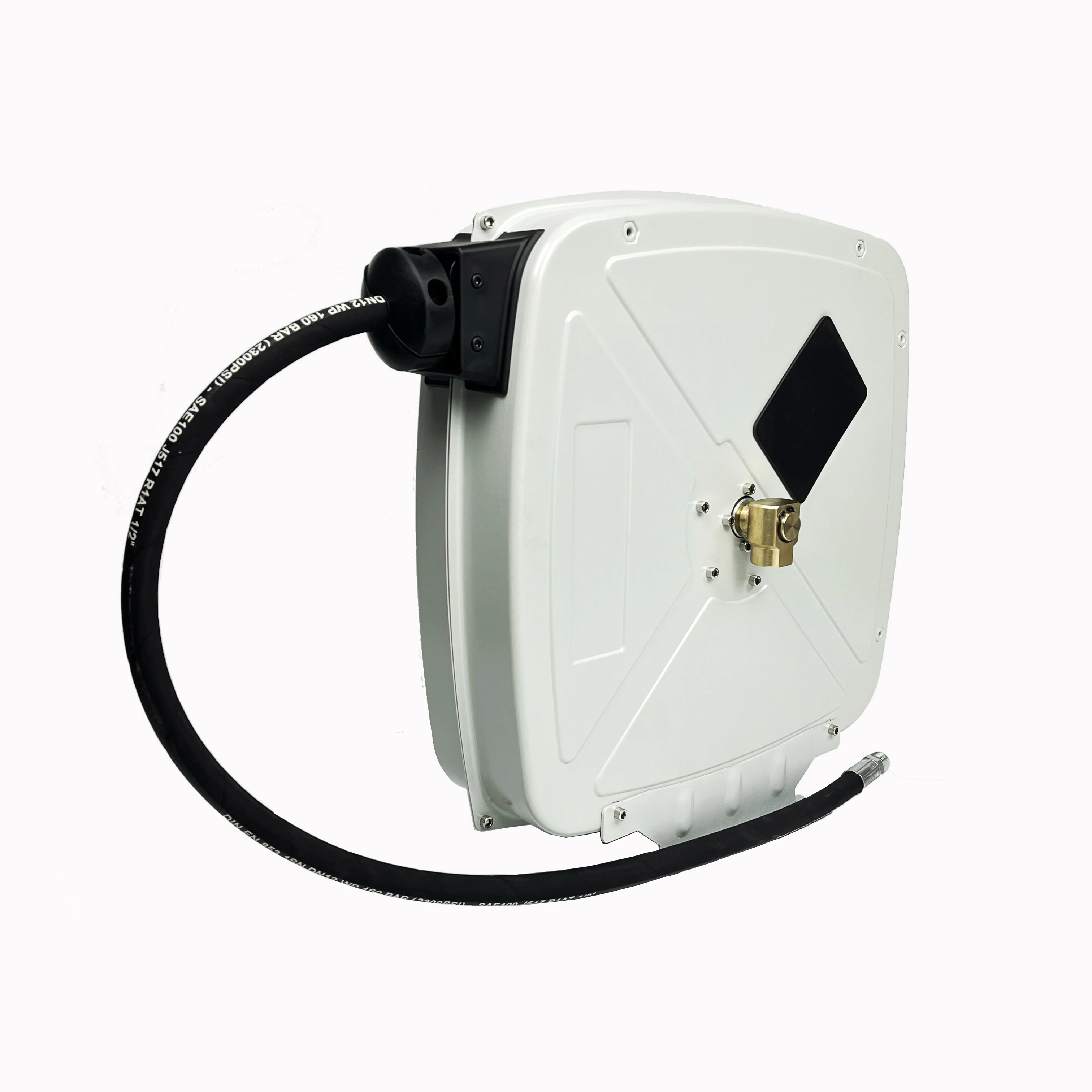 High Pressure 10m 15m  Air Hose Reel Retractable Closed Air Hose Reel