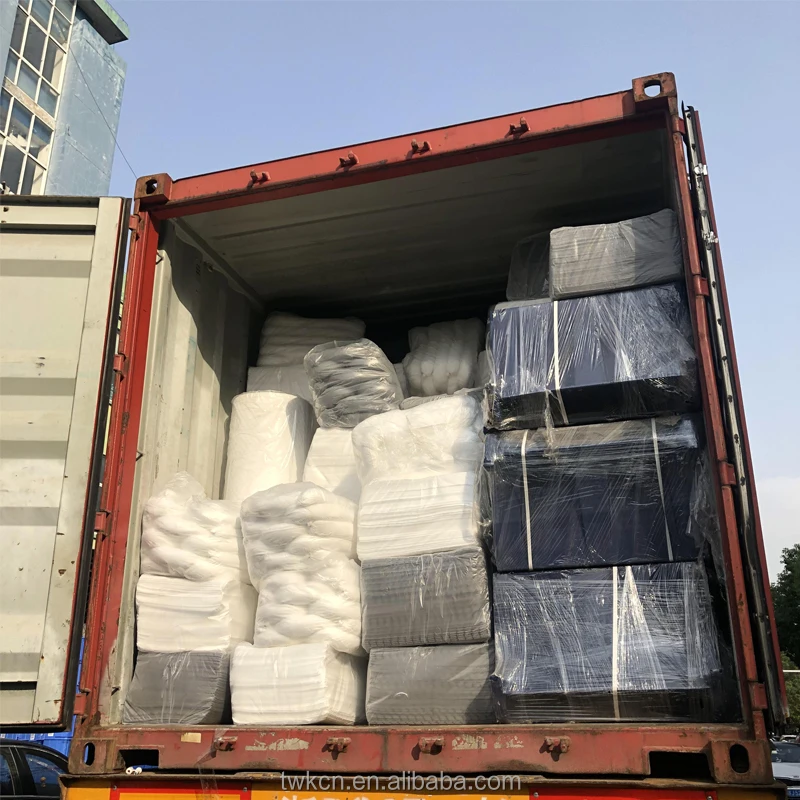 100% Pp Oil Absorbent For Spill Clean-Up Rubbish Floating Solid Barrier 20 Cm Yellow High Efficiency Boom