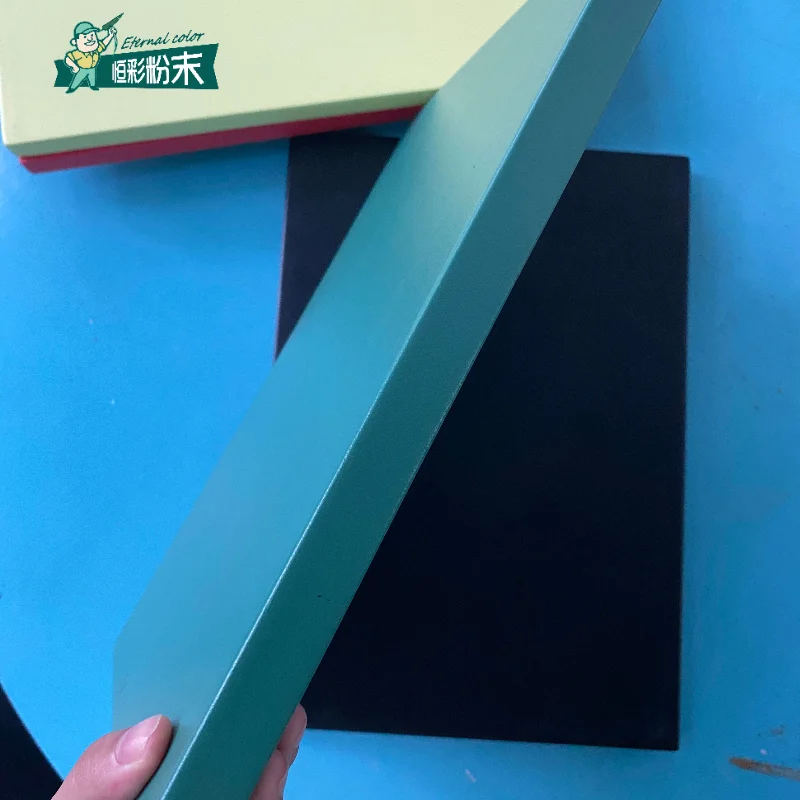 Eternalcolor MDF Epoxy Polyester Resin Green  Powder Coating for Furniture