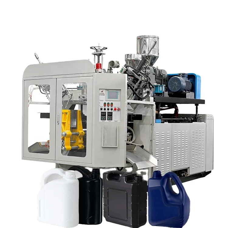 OEM Available Double Station PE Extrusion Blow Molding Make Machine