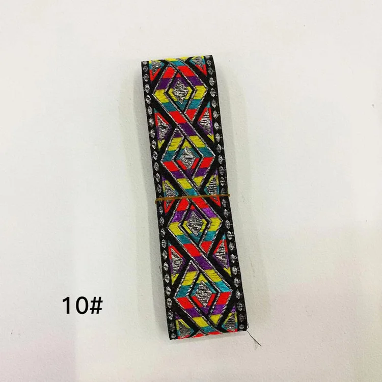 DIY Clothing Accessories Handmade Jewelry 4cm Computer Jacquard Webbing