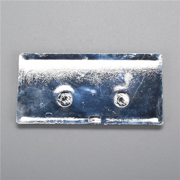Brand Plate Metal Logo Aluminum Name Custom