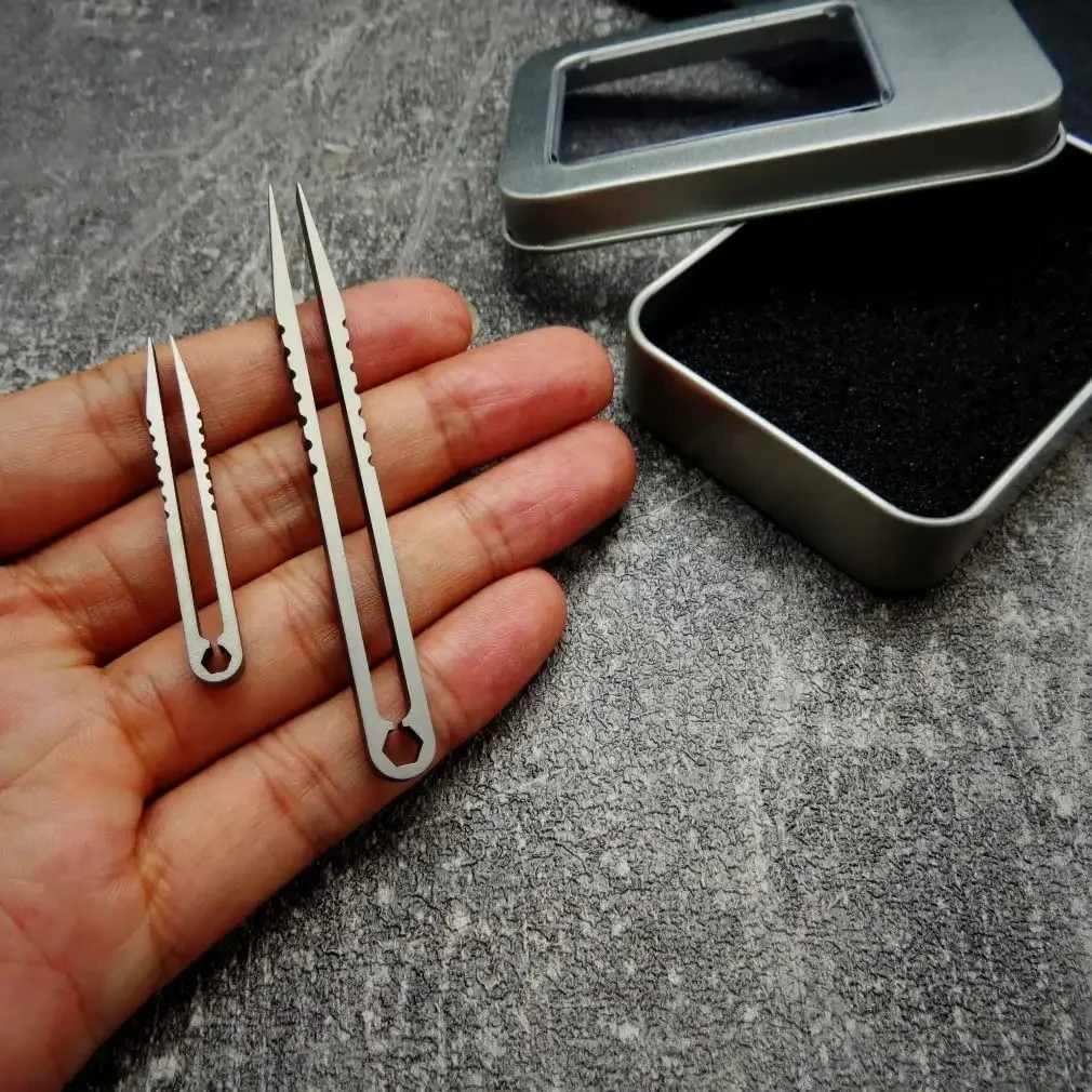Portable Titanium Alloy Mini Tweezers