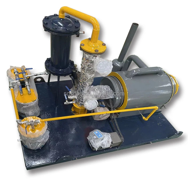 3 tons batch depolymerization waste plastic pyrolysis oil process machine