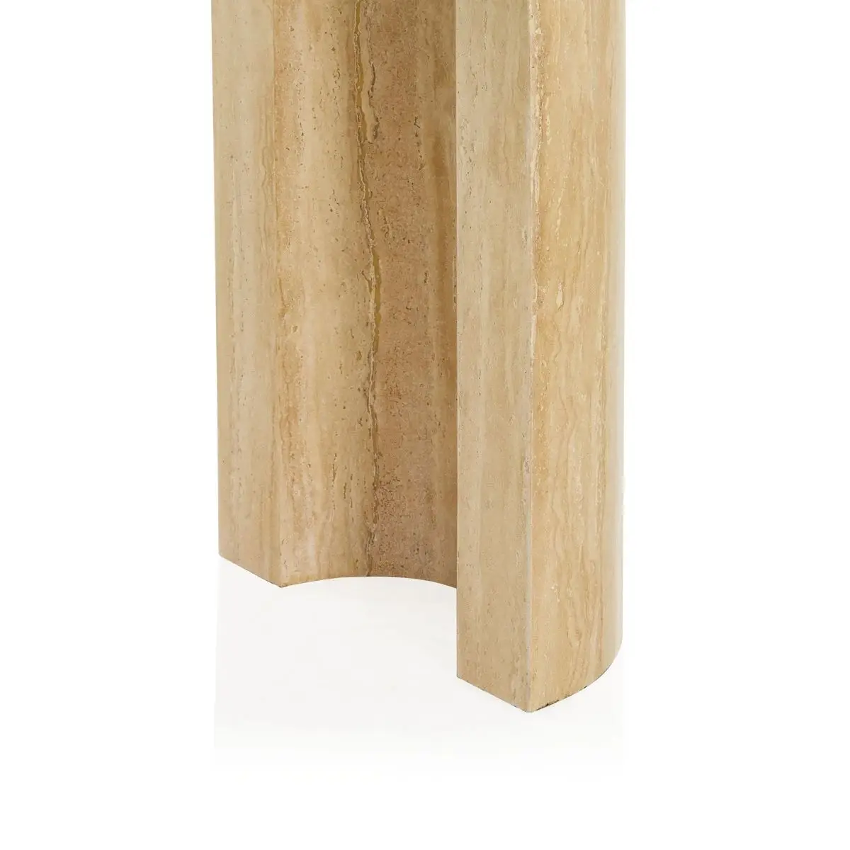 Handmade Stone Furniture Roman Travertine Living Room Entry Long Table Hallway Nordic Modern Marble Console Table