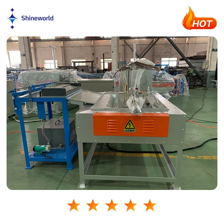 Shineworld FC-T4 Tin plating machine for tinning of soft copper wire wire diameter range 0.60/0.80/1.04/1.68/2.25/2.8/3.0mm