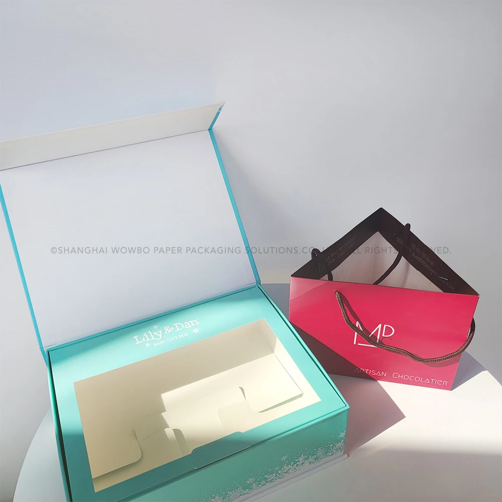 Floral Reasonable Price Custom Magnetic White Small Wedding Luxury Card Gift  Packaging Boxes