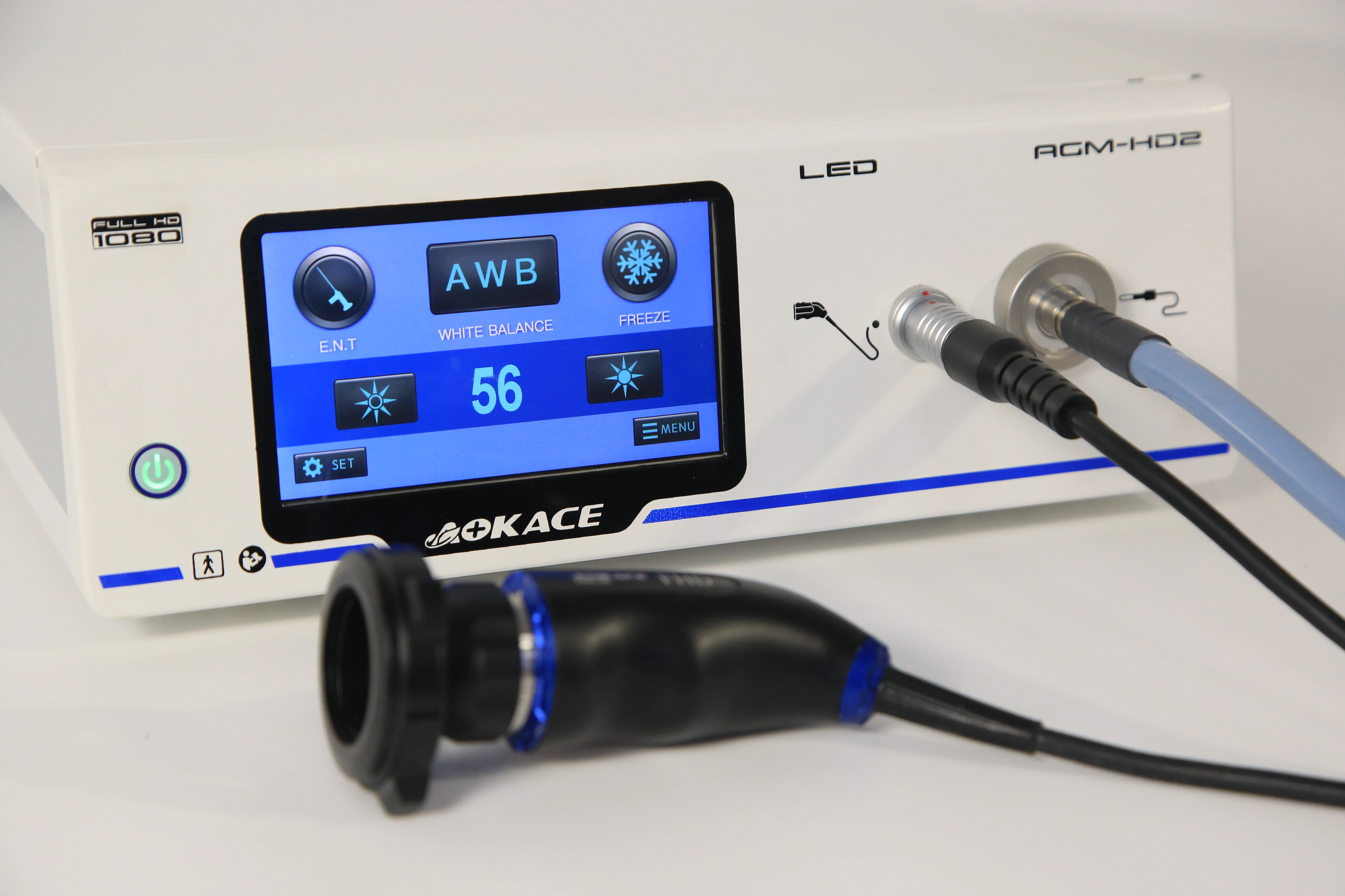 AGM HD2 All-in-one Portable Endoscope Camera System camera and light source integrated endoscopy camera Aokace