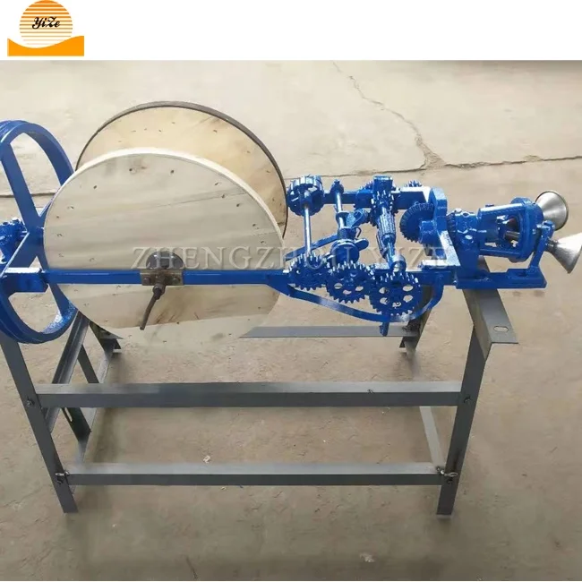 Automatic straw rope knitting making spinning machine grass rope machine