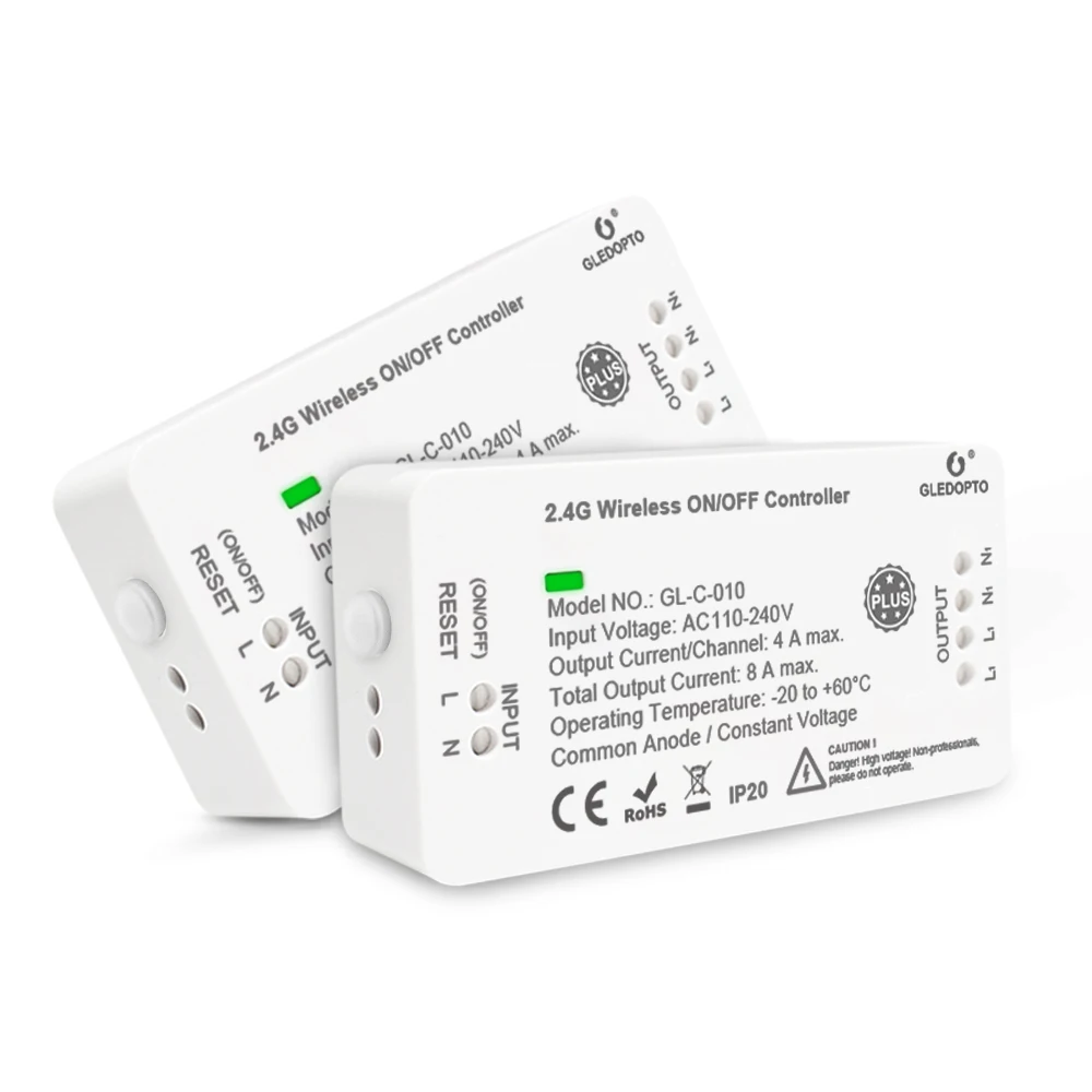 G светодиодный OPTO GL-C-010 Смарт вкл/выкл пульт дистанционного управления светодиойдный Шарообразная Wi-Fi диммер контроллер совместим со светодиодной подсветкой/ТВ/Радио