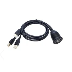 3 ports full HD  streaming data cable USB2.0 and HD MI 19p car laptop phone etc 3 in 1