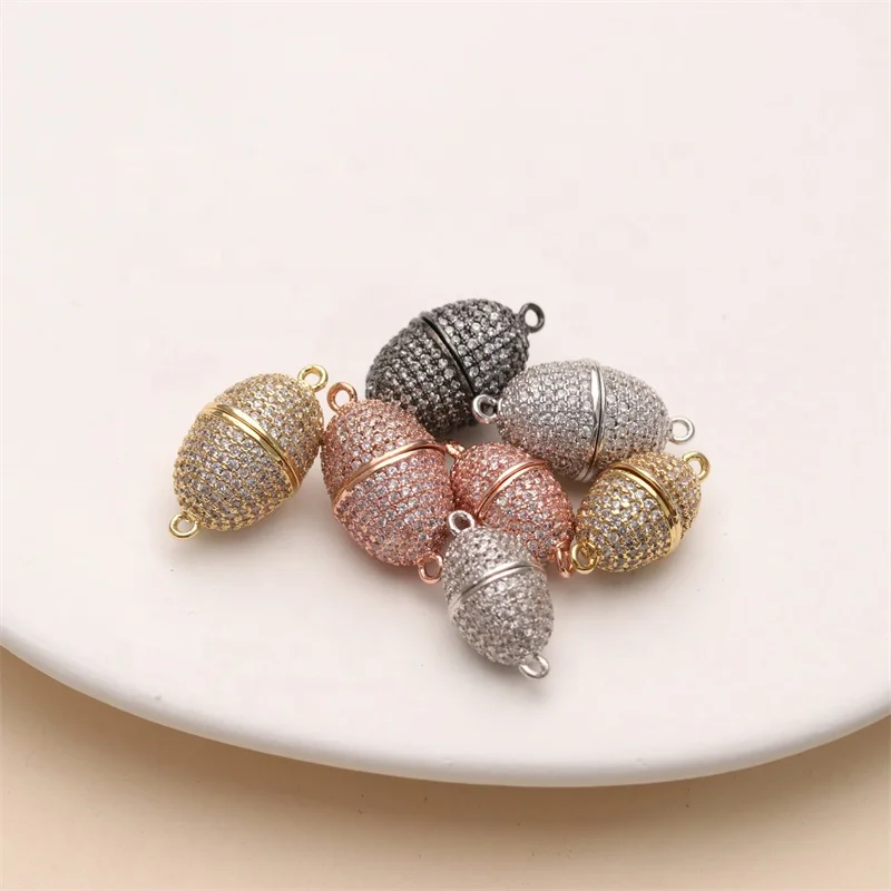 Metal Strong Snap Clasp Necklace Connector Clip Closure Fastener For Jewelry Making Diy Pendant Bracelet Accessories