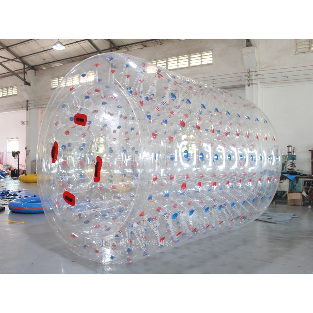 Popular kids and adults inflatable water roller in high quality for water game from Guangzhou inflatables factory