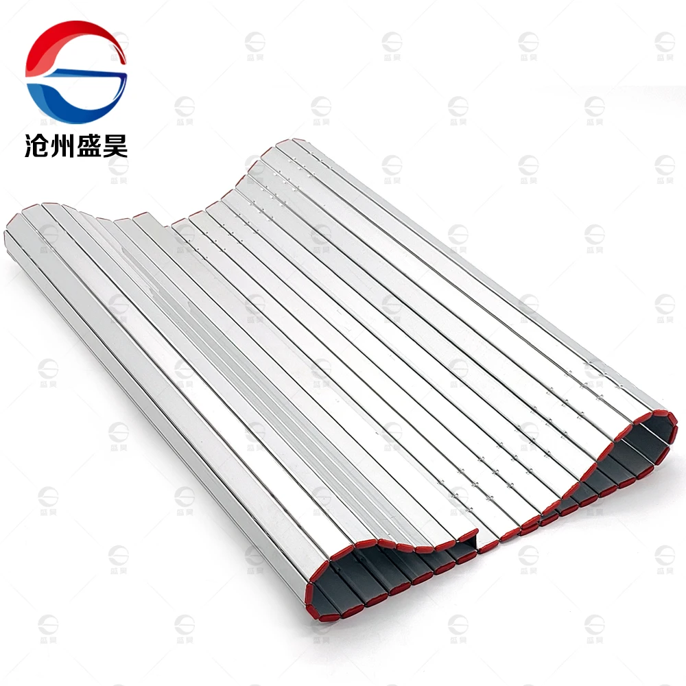 Защитная направляющая cnc, алюминиевая защитная крышка, телескопическая алюминиевая занавеска cnc от Lenka