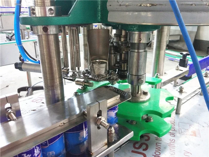 Aluminum Cans Tin Can Fruit Juice Production Line, Hot Liquid Filling Machine