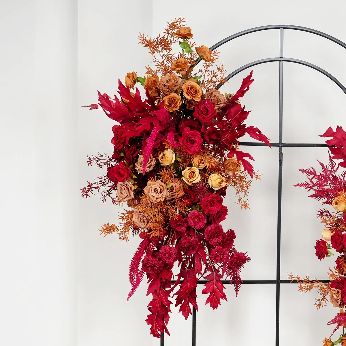 New Silk Simulation Flower Arch Flower Wedding Decoration Activity Scene Set Props