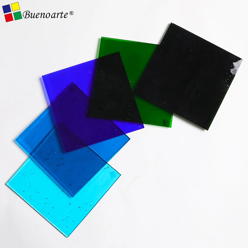 COE96 Fusible Stained Glass Sheet, Fusing Glass Lampwork Hobby Craft Suppliers And Mosaic Arte DIY Manualidades Microwave Kiln