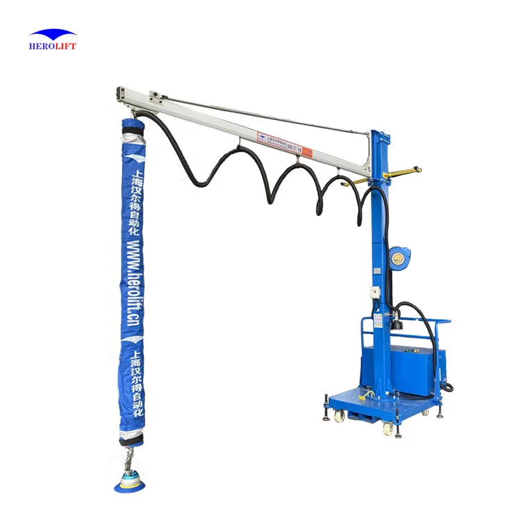 High efficient low pressure protection max 50 kg industrial pneumatic vacuum lifter manipulator for paper bags & cases