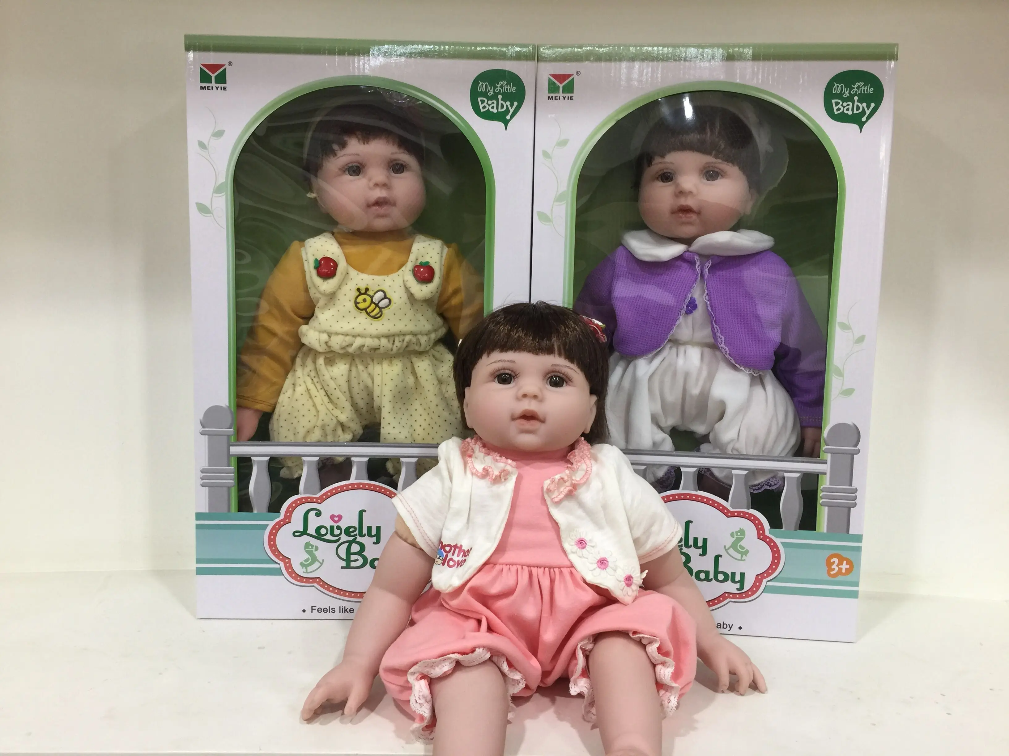 20 Inch Baby Simulated Face Baby Girl Doll With Sound Girl Wholesale  Intelligent IC Real Doll High Quality Toys Birthday Gift