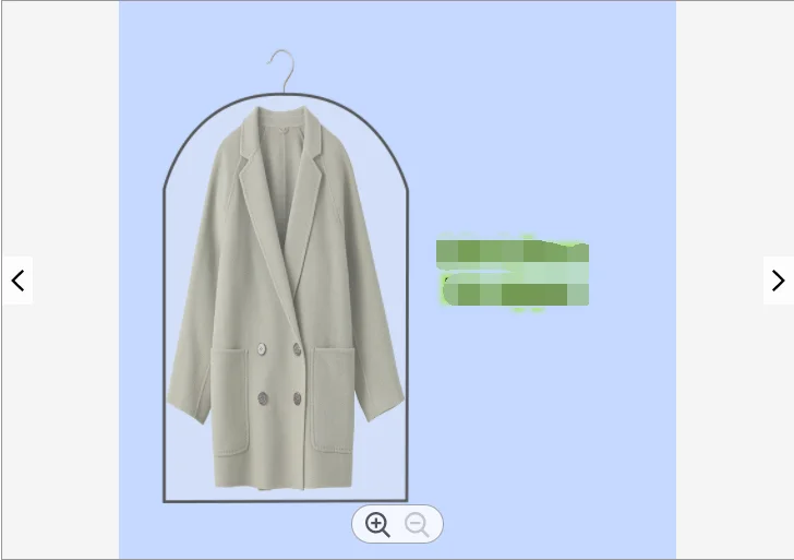 2021 wholesale high-end simple atmosphere white non woven garment zip long garment bag