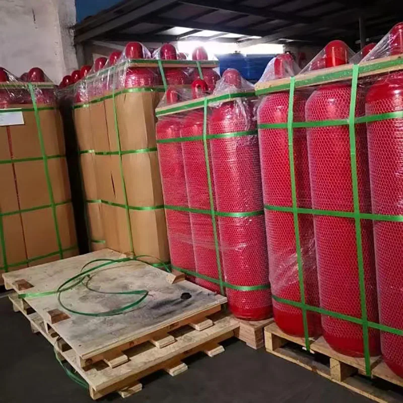 Hfc-227ea / Fm200 fire fighting equipment Gaseous Fire Extinguishing System FM200 Fixed Fire Suppression System