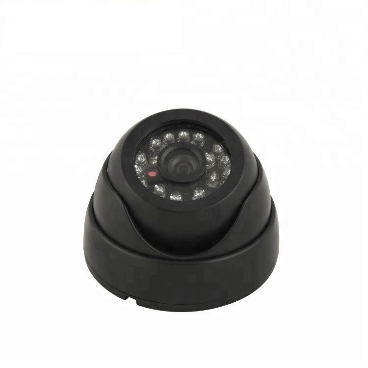 MINI Size vehicle Dome IR CMOS metal housing AHD Camera with aviation connector