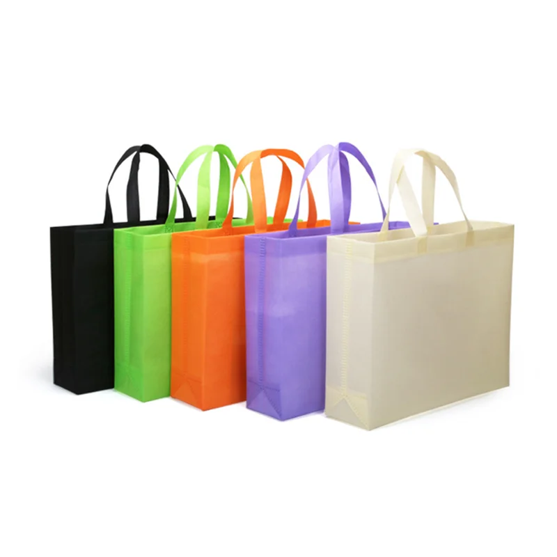 Reusable custom shopping bags non woven fabric bag with logo