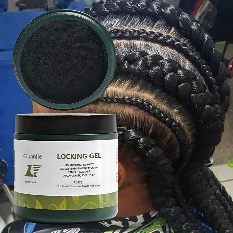 Firm braid wax hair Strong Hold Styling Edge Wholesale Neat Braid Conditioning no white custom logo Hair Gel No Flake