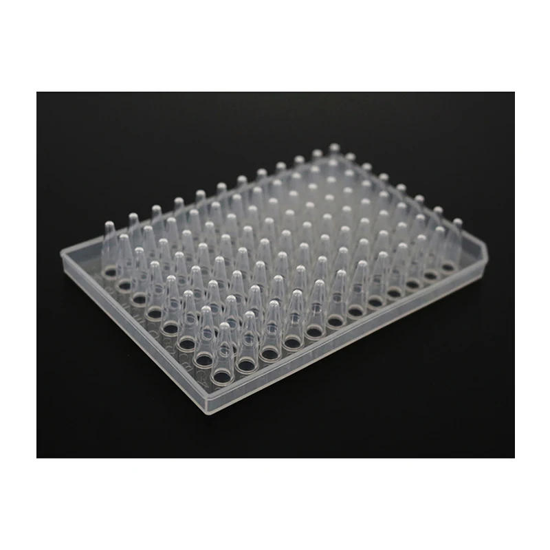 Хорошая герметичность, прозрачные половинчатые пластины 96 скважин