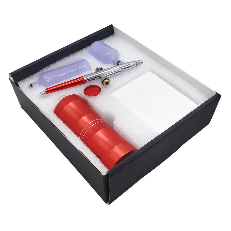 Mini air cordless nail airbrush machine paint gun makeup airbrush kit portable for models and with compressor