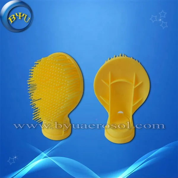 Plastic Cap with Brush for Foam Cleaning Cover with Aerosol Caps