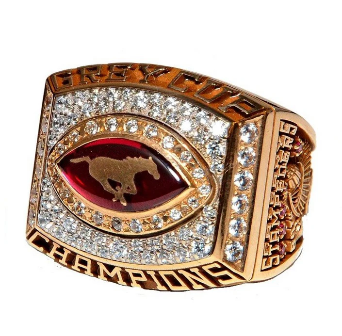 2012 100th canada football championship rings custom sports ring for men