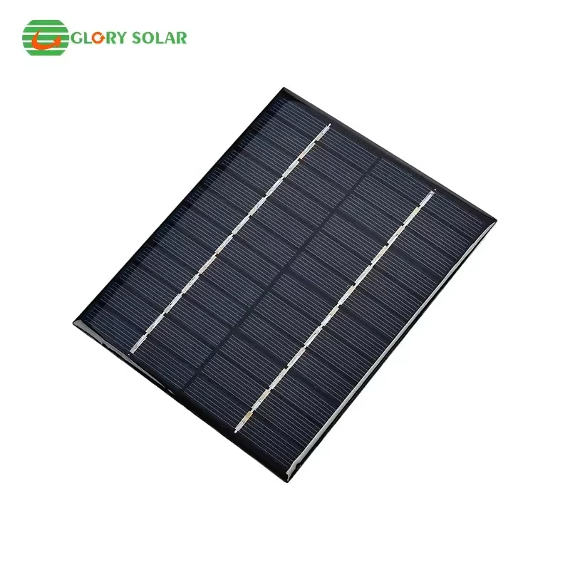 12V 2W Polycrystalline Mini Solar Panel Module DIY for Light Toys Charger 136x110mm