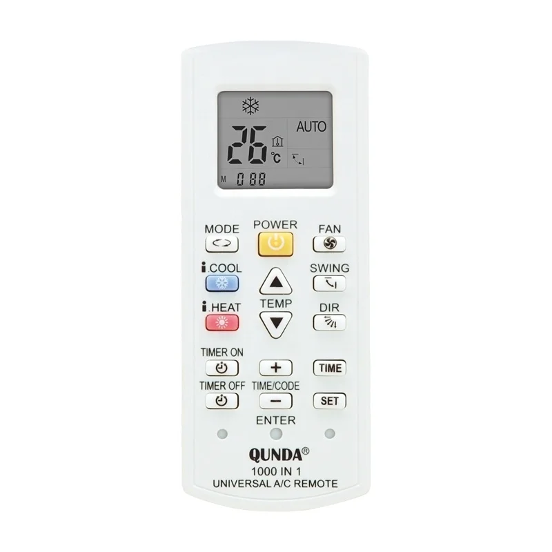 Factory low price tuya ac remote qunda ac remote for air conditioner refrigeration spare parts