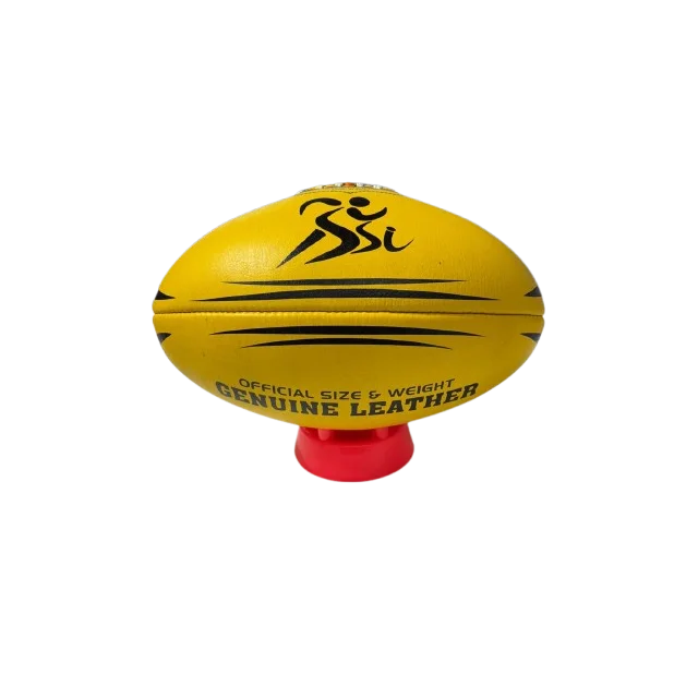 New High Quality Professional Union Rugby Ball Pure Genuine Leather with Strong Grip Union Match Design size 5
