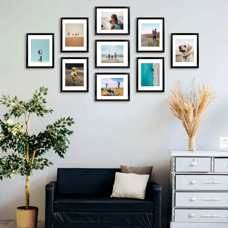 Оптовая продажа дешевые A0,A1,A2,A3,A4,11x14,12x16,12x18,16x20,18x24,20x28,24x36 черный плакат картину фоторамки