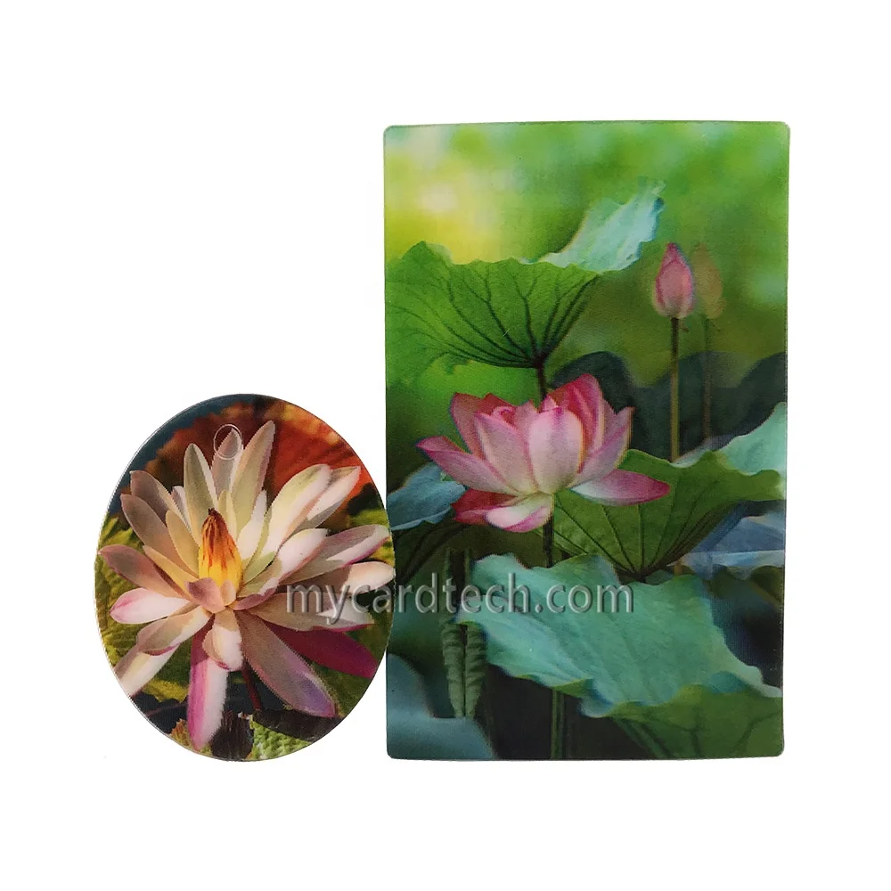 Custom Printing 3D Business Lenticular Card for ID Game Playing Card Postcard