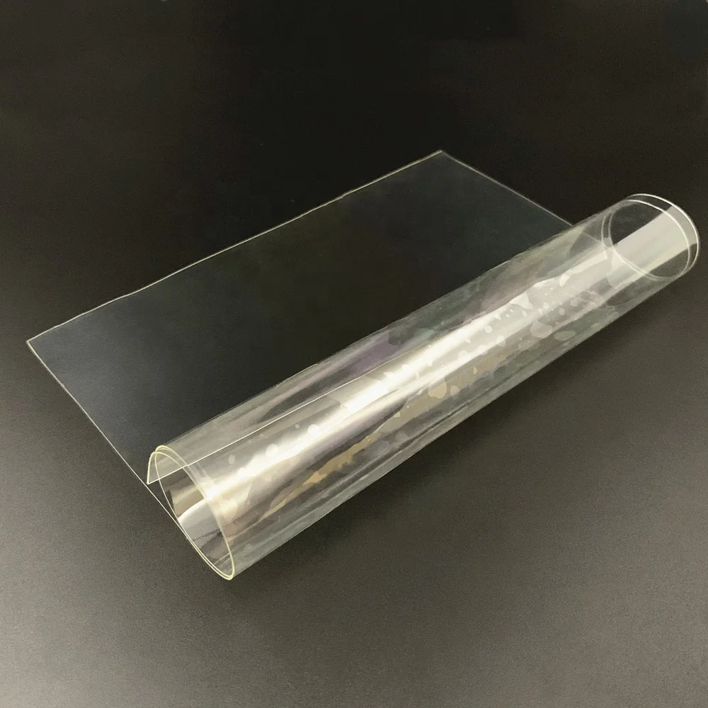 0.5mm High clear TPU transparent film used for cosmetic bag