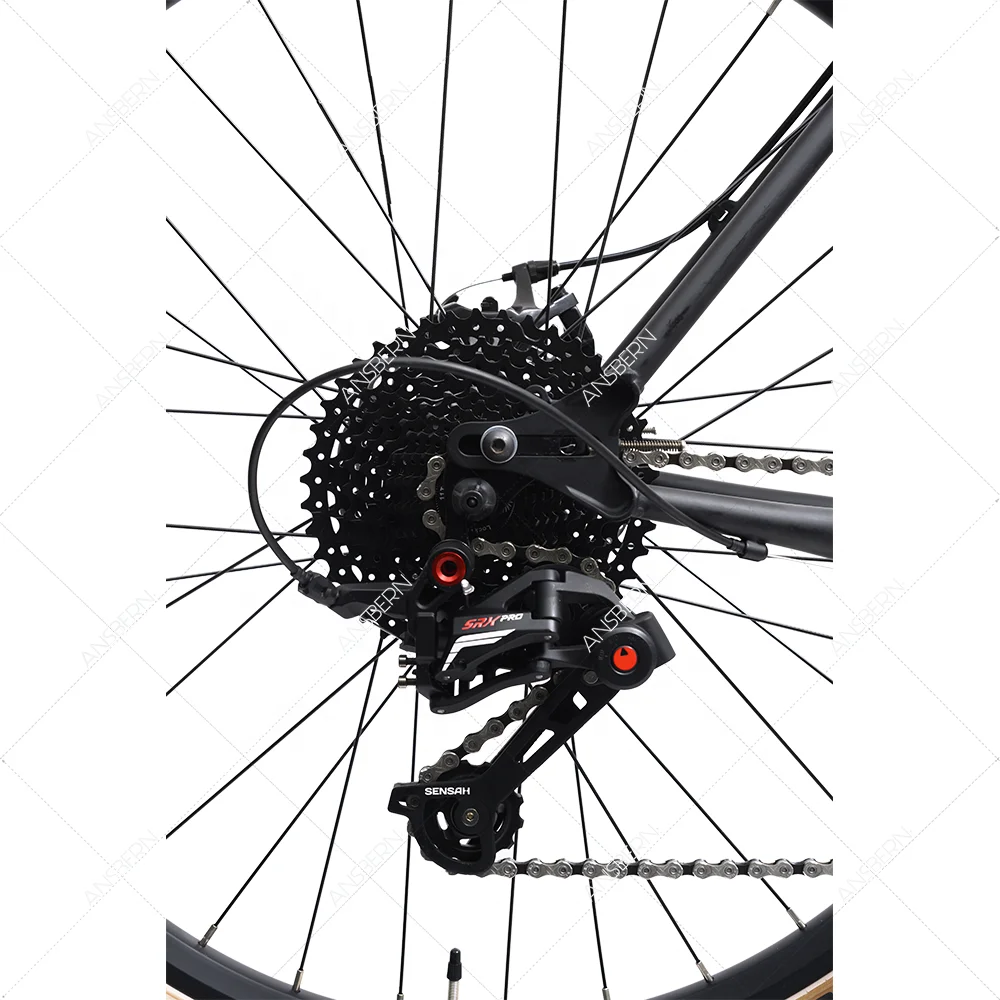 2023 Ansbern OEM Wholesale Disc 700C Wheel Chromoly Road Bicycle Gravel Bikes Aluminum Alloy Frame Cycling for Sale